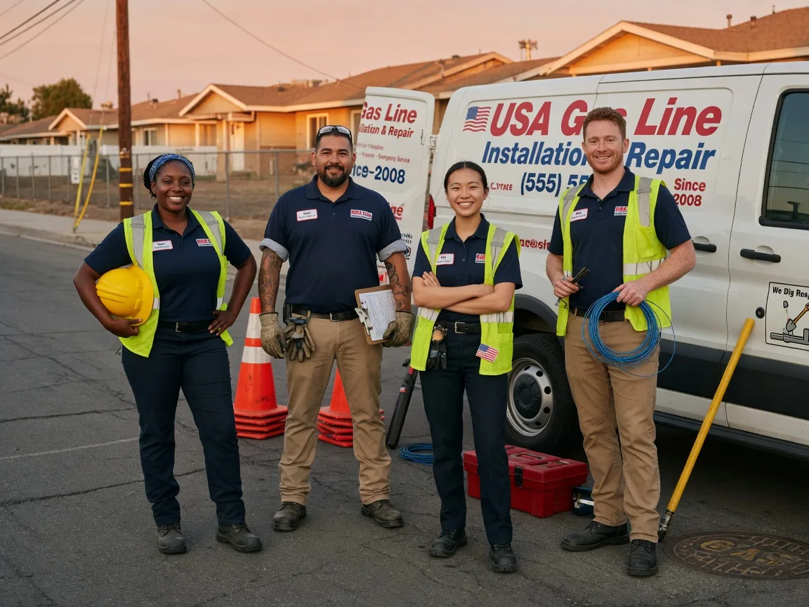 Gas Line Installation company in Fine, NY